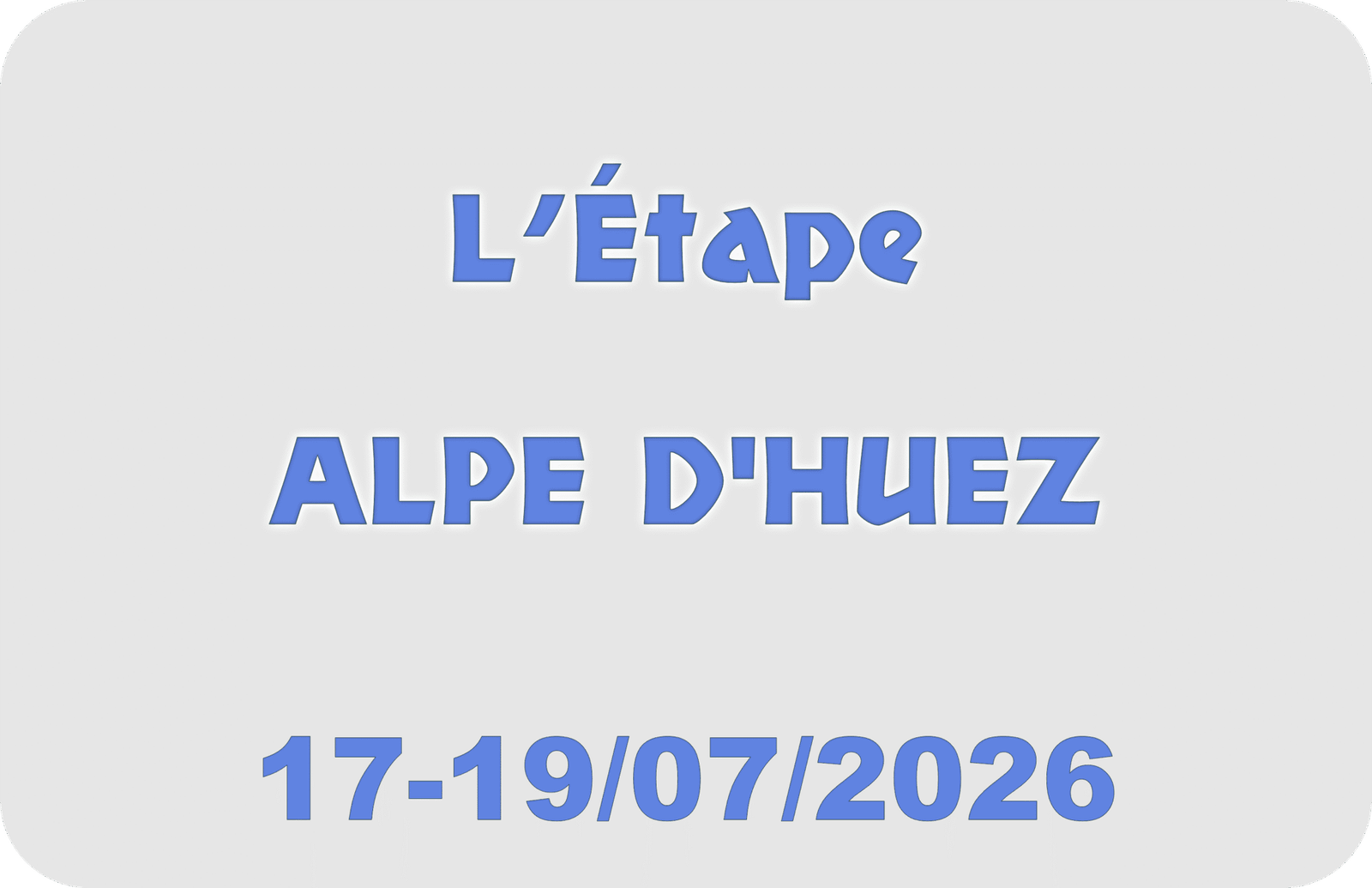 LEtape Alpe d'huez-2026 L'Etape Alpe d'Huez